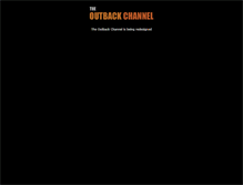 Tablet Screenshot of outbackchannel.com